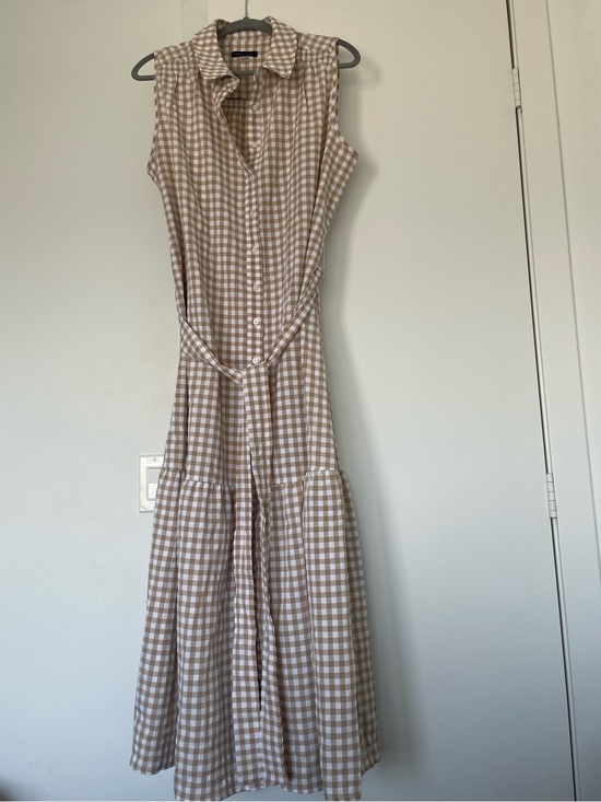 Tommy Hilfiger Dresses & Skirts - Tommy Hilfiger Gingham Button-Up Maxi Dress